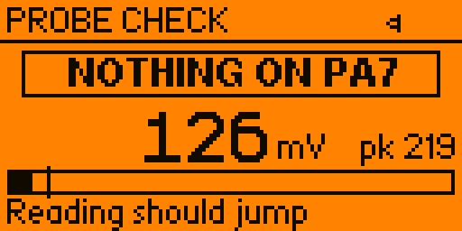 Probe live check