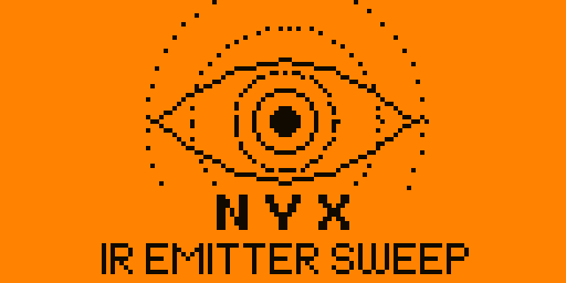 Boot intro: a Nyx eye opening through IR wave-rings